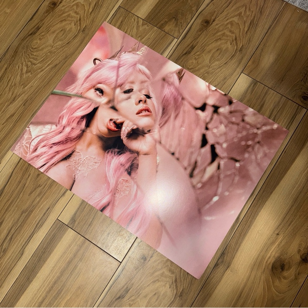 Melanie Martinez Hades Portals Listening Event Poster Pink Promo Attend March 21